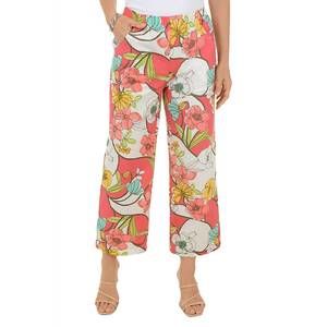 NEW ESCAPE BY HABITAT coastal cotton floral resort pants in riviera